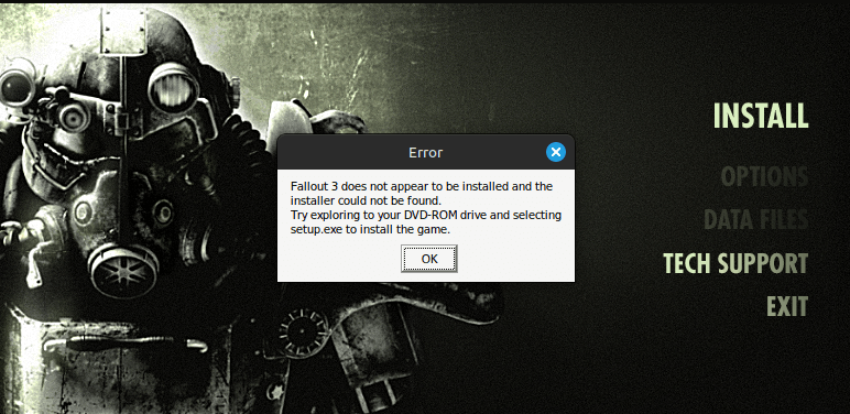 cd rom error